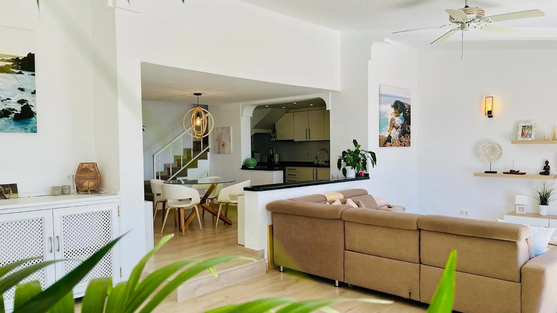 סן מיגל דה אבונה Villa With Sea View And Luxury Heated Pool ספרד