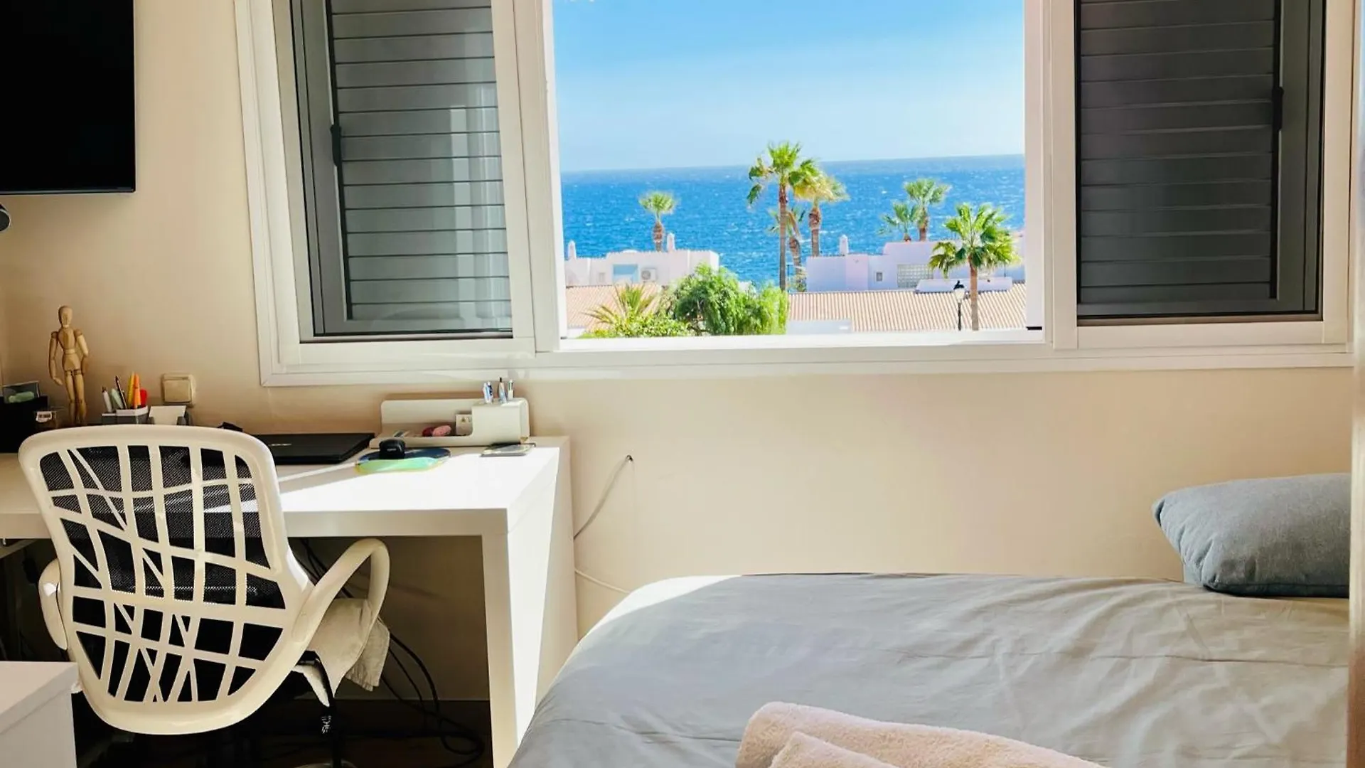 סן מיגל דה אבונה Villa With Sea View And Luxury Heated Pool ספרד