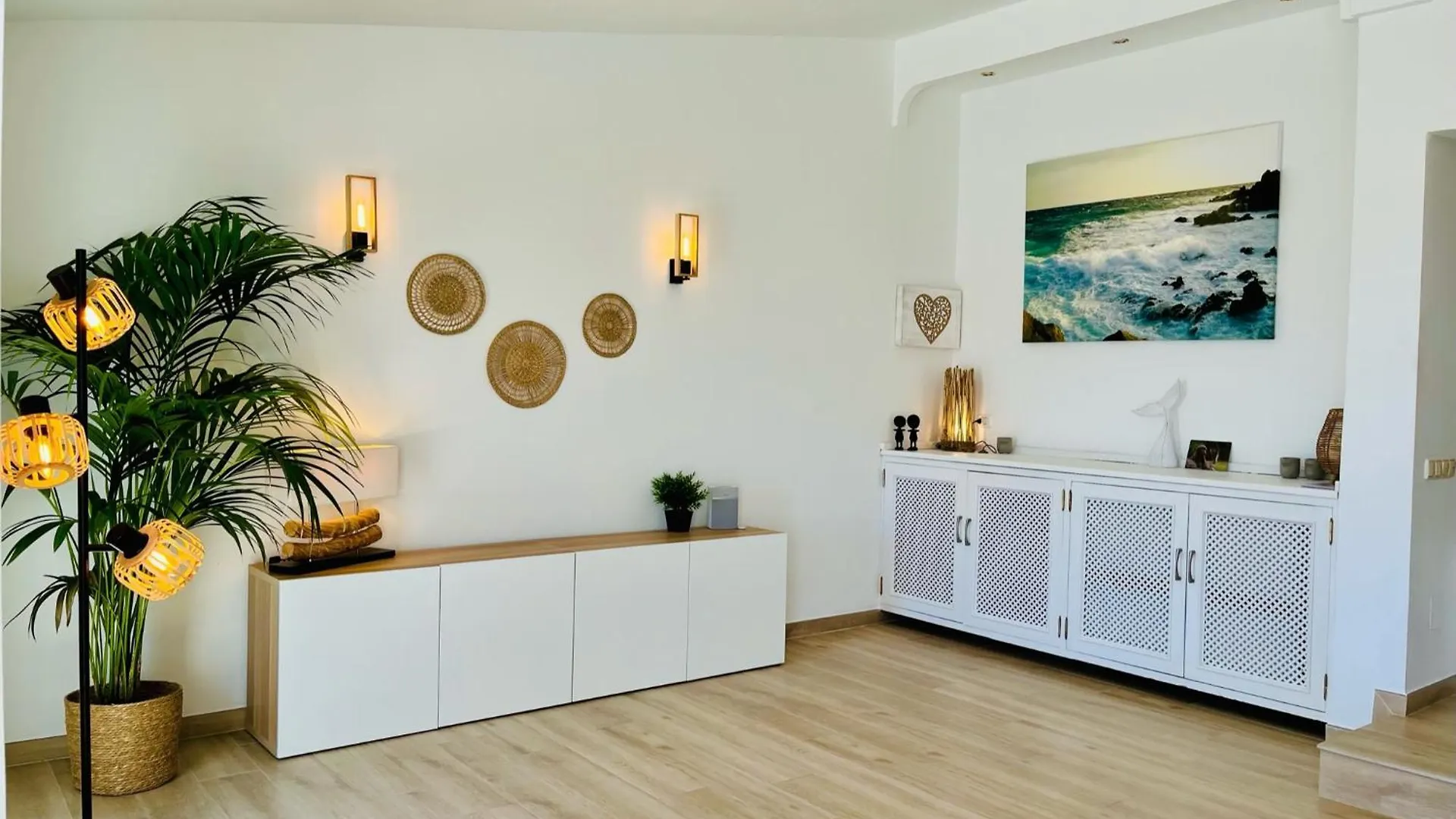 סן מיגל דה אבונה Villa With Sea View And Luxury Heated Pool ספרד